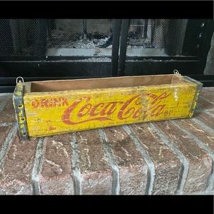 Vintage Coca-Cola wooden box